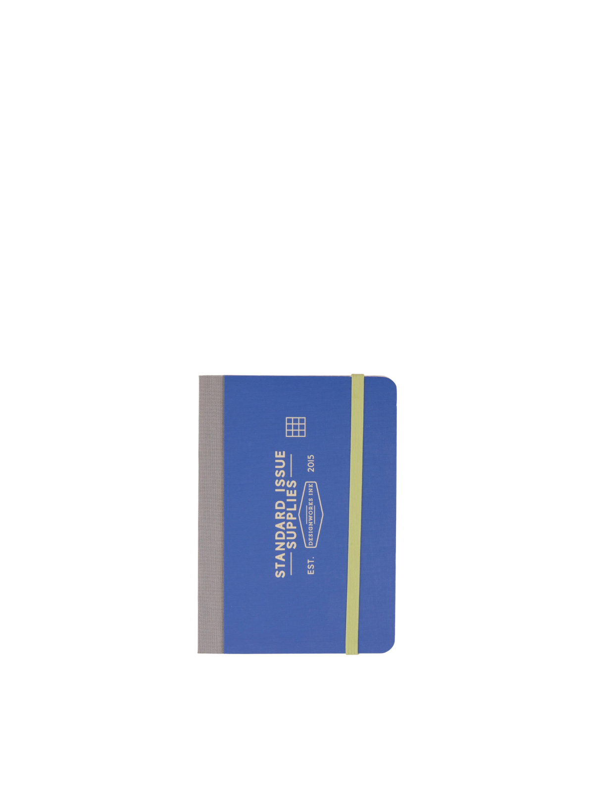 Designworks Ink Standard Issue Pocket Journal in Cobalt + Citron