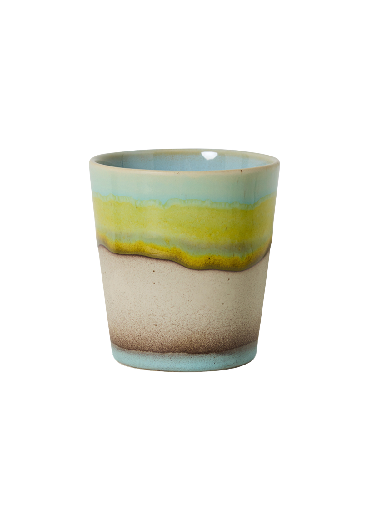 HK Living 70s Ceramics Beaker in Glint