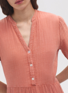 Double Fabric Wash Long Dress in 445 from Nice Things
