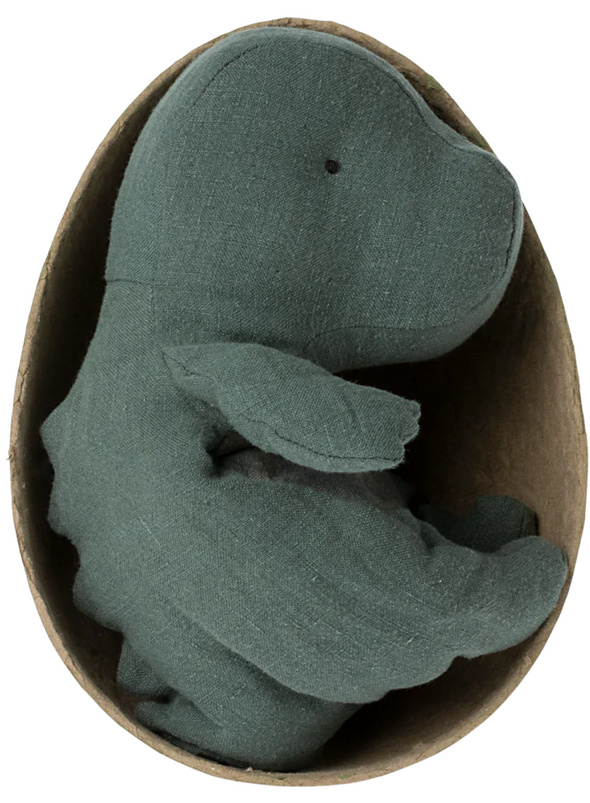 Small Gantosaurus in Egg - Dark Petrol from Maileg