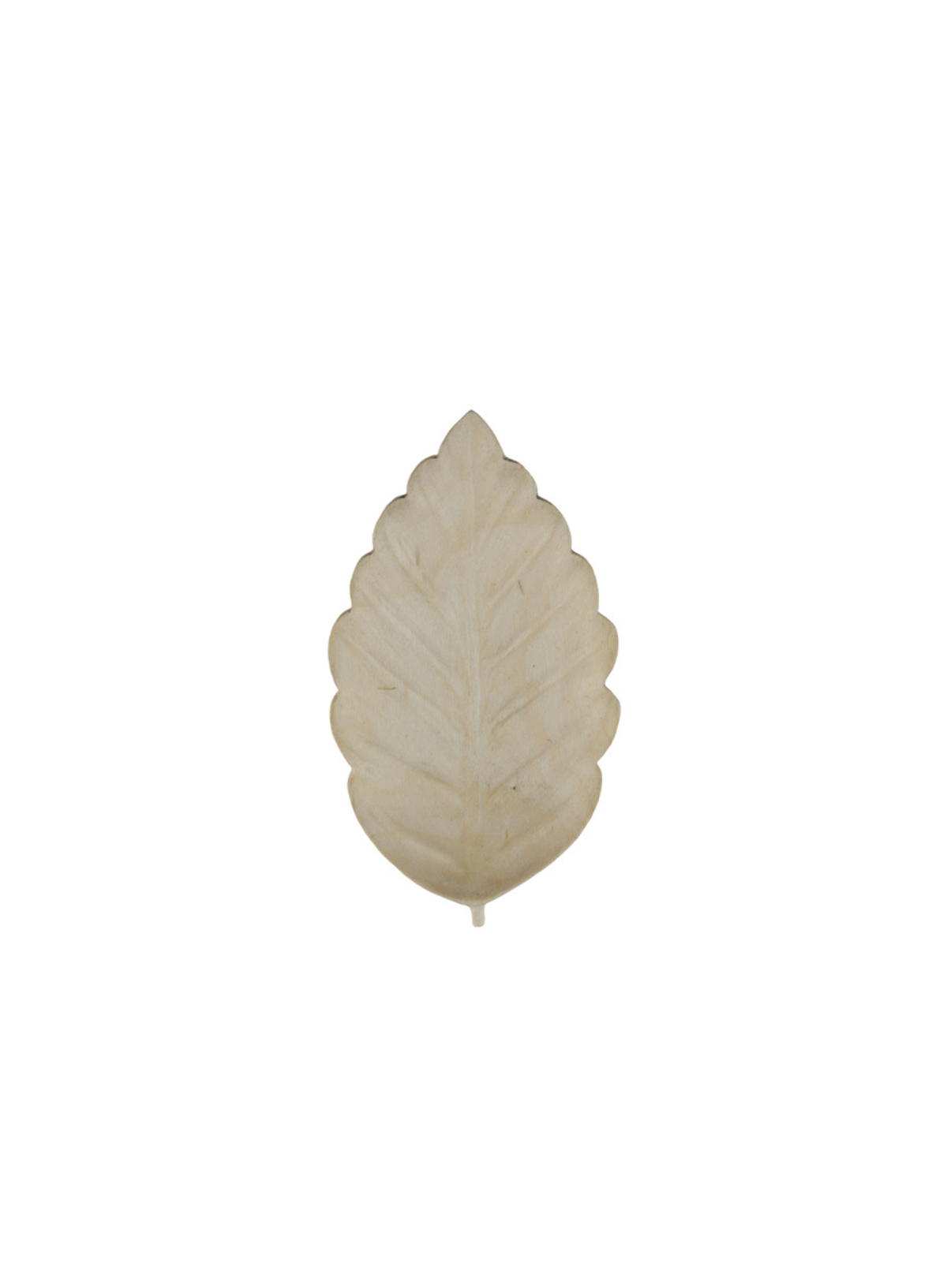 East of India Flat leaf bowl Beech