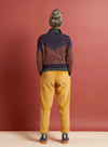 Vera Jacquard Knit in Navy Slide from Palava