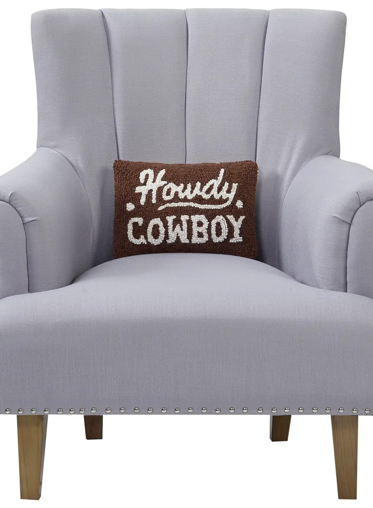 Howdy Cowboy Hook Cushion from Peking Handicraft