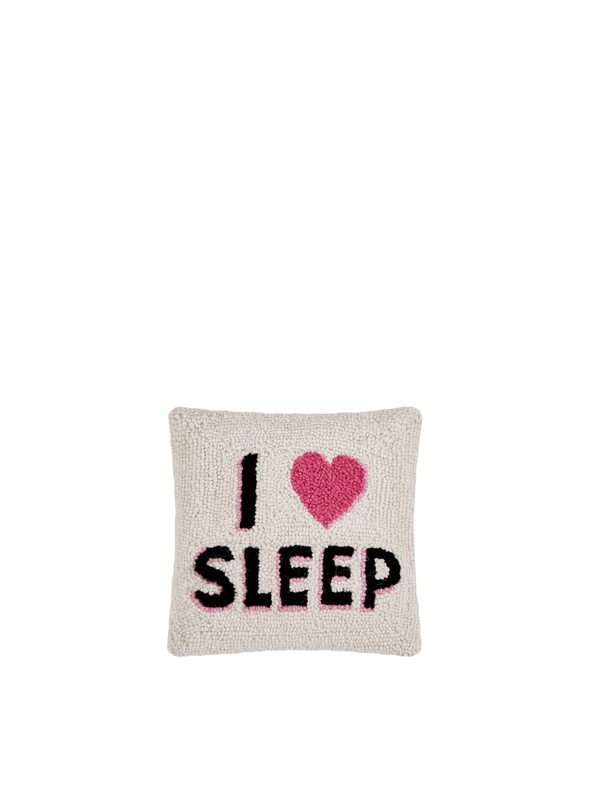 I Love Sleep Hook Cushion from Peking Handicraft