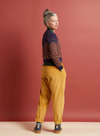 Vera Jacquard Knit in Navy Slide from Palava