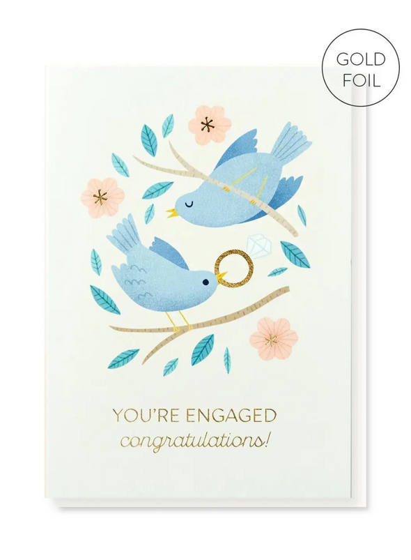 Love Birds Engagement Card from Stormy Knight