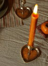 Bodhi Bamboo Heart Candle Holder from Doing Goods