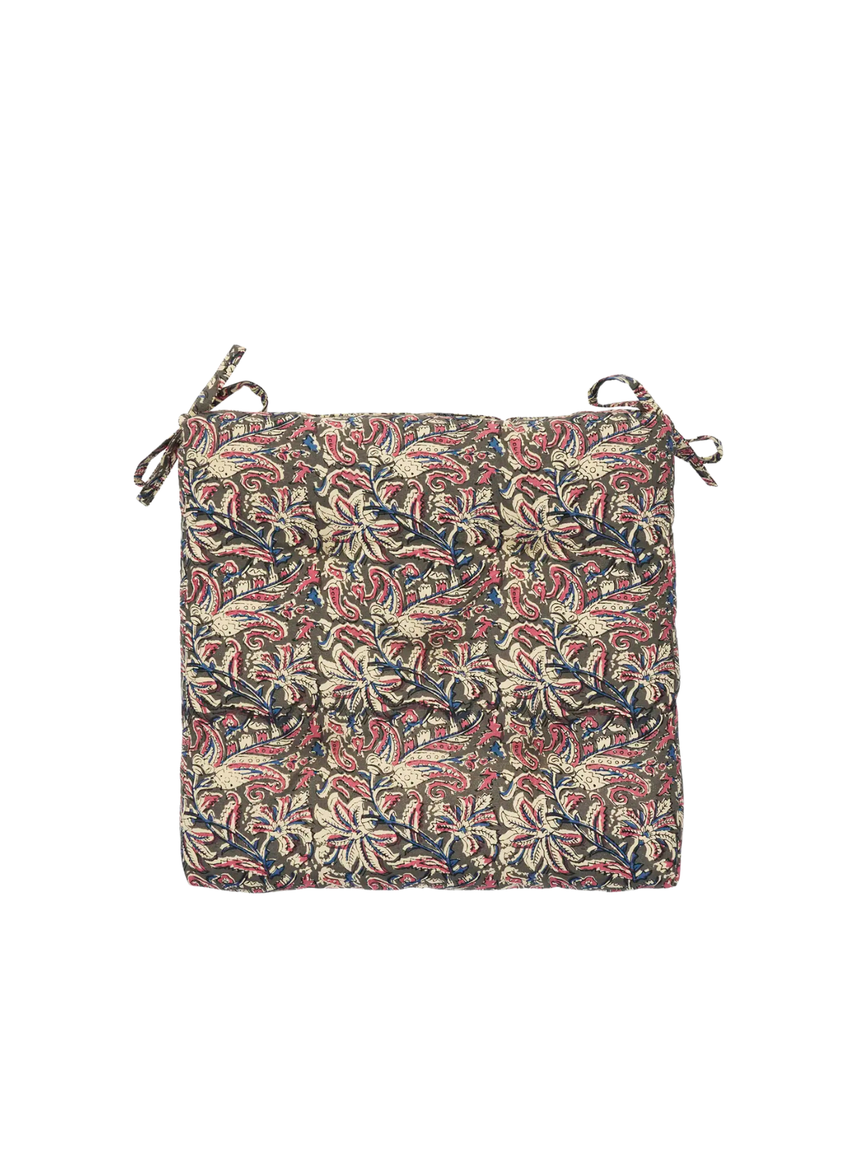 Madam Stoltz Asprey Printed Chair Pad
