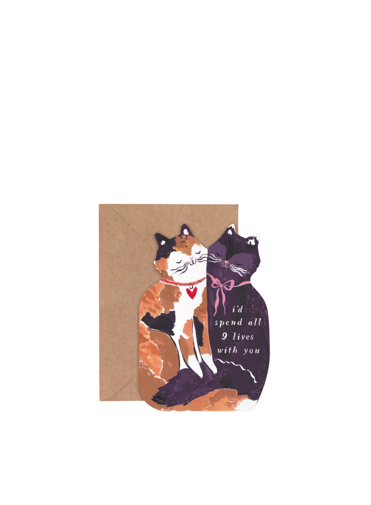Nine Lives Cats Card from Sister Paper Co.