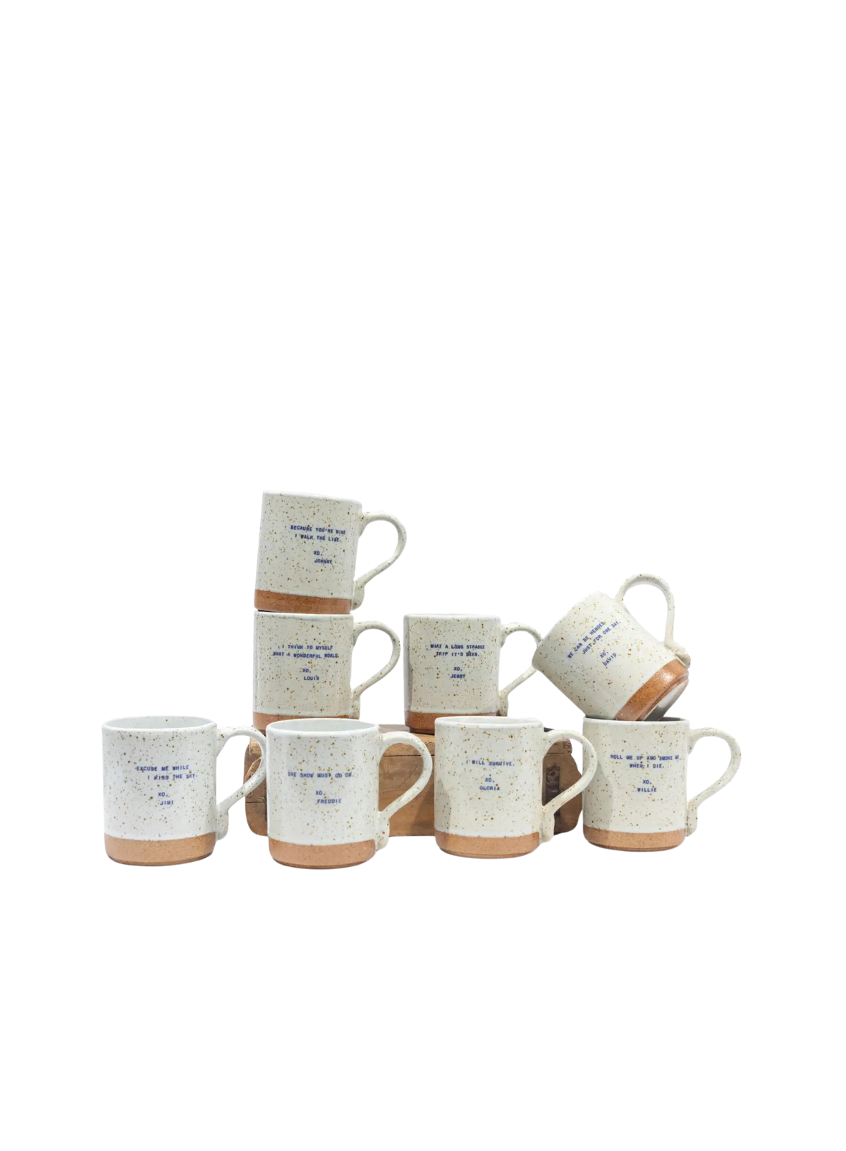 XO Singers Second Edition Mug Assorted from Sugarboo & Co