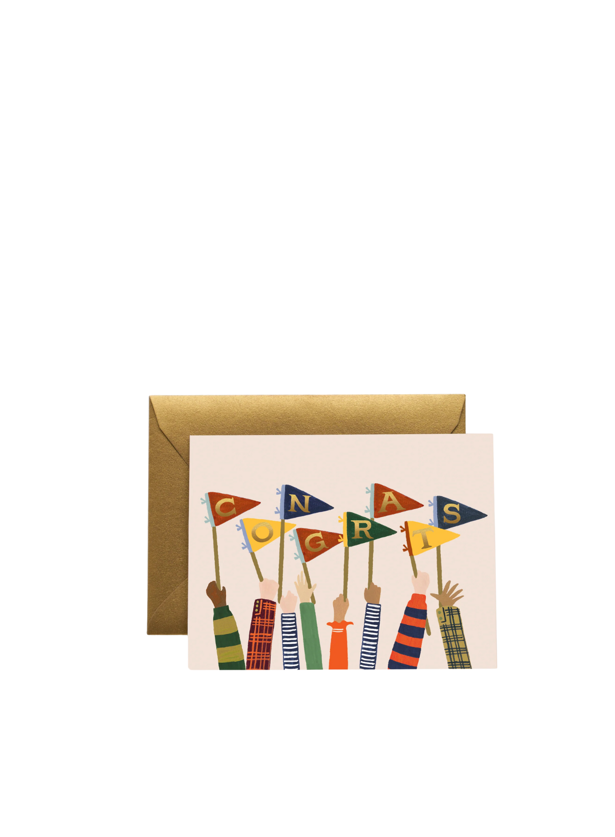 Congrats Penant Card from Rifle Paper Co.