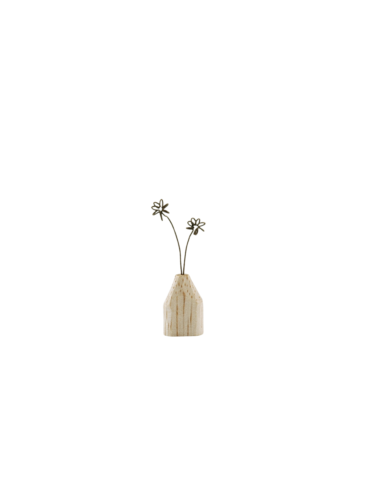 East of India Tiny wire potted plant Daisy