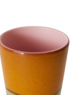 70's Ceramics Latte Mug in Clay from HK Living