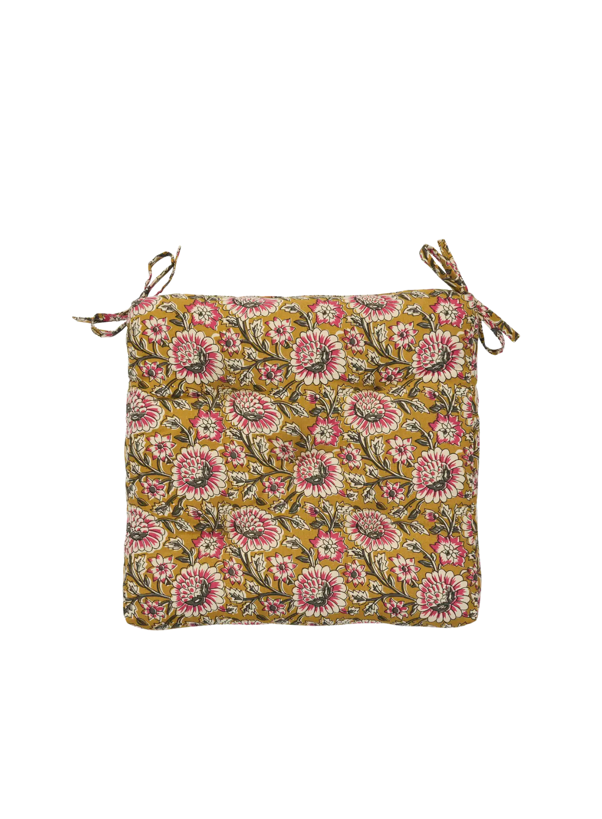 Madam Stoltz Jacob Printed Chair Pad