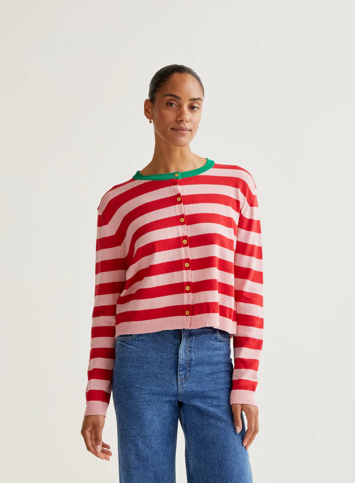 Compañia Fantastica Cardigan in Stripes