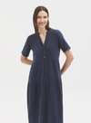 Double Fabric Wash Long Dress in 134 from Nice Things