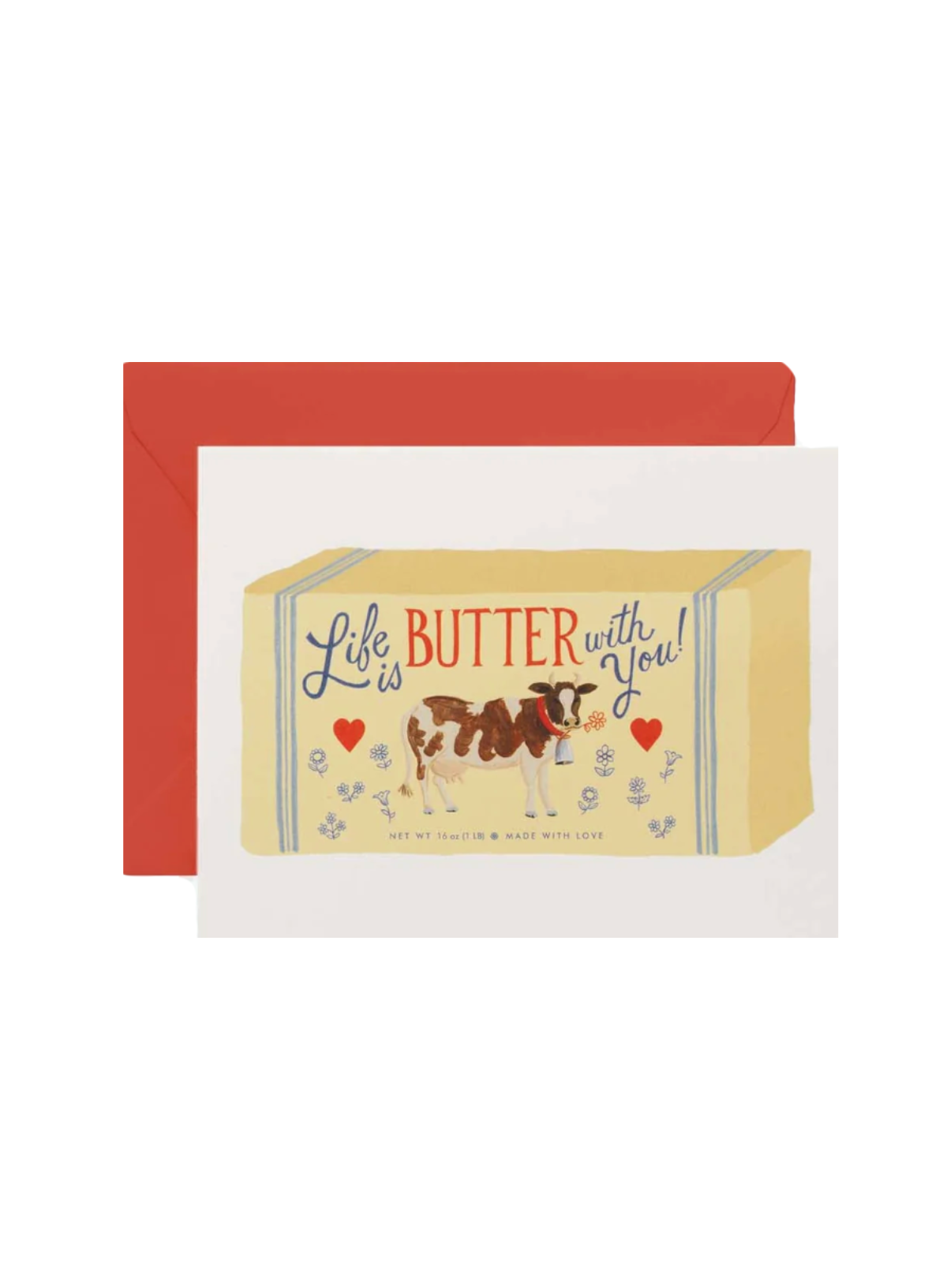 Rifle Paper Life Is Butter With You Card