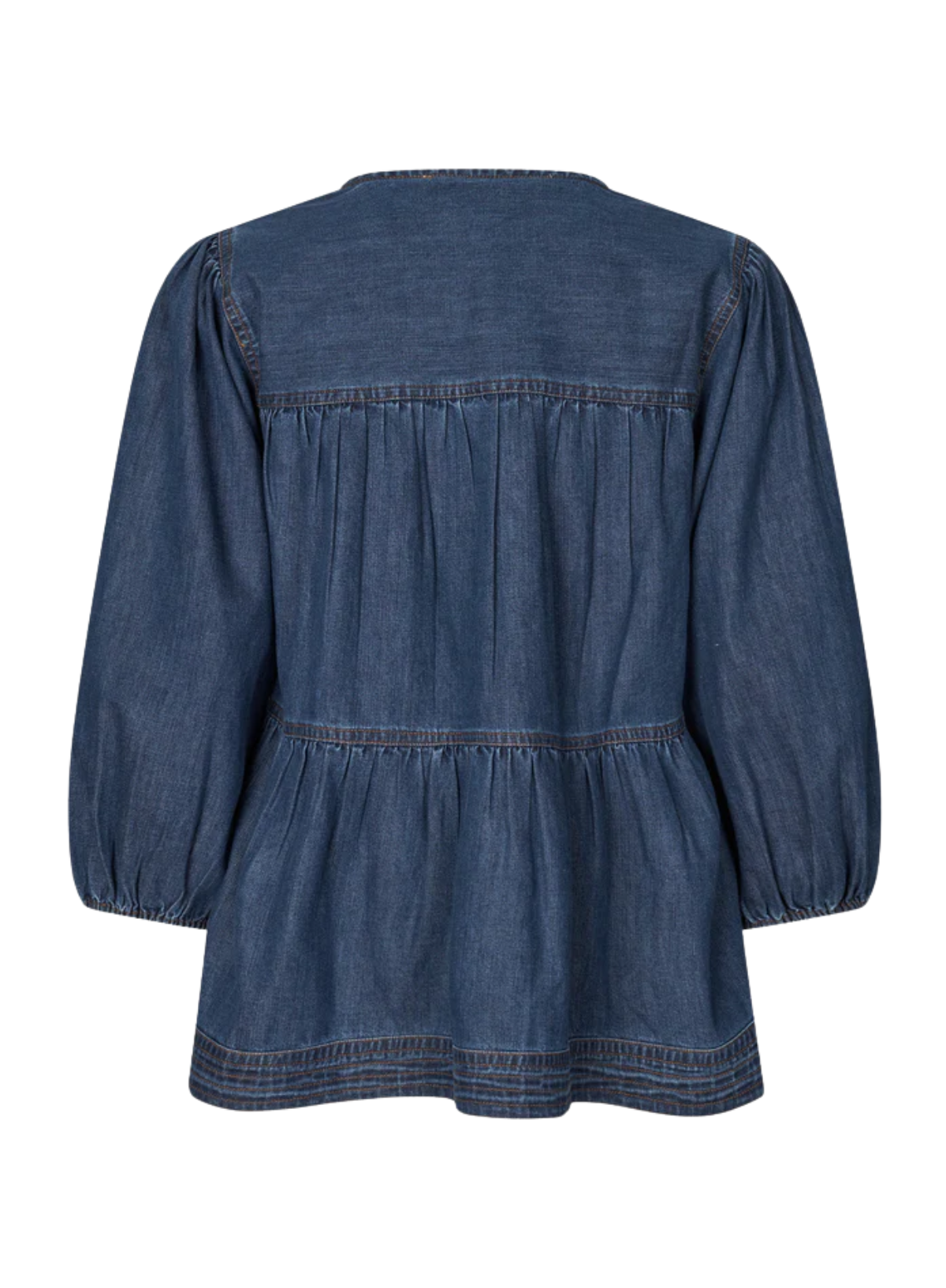 Second Female Evana Denim Blouse