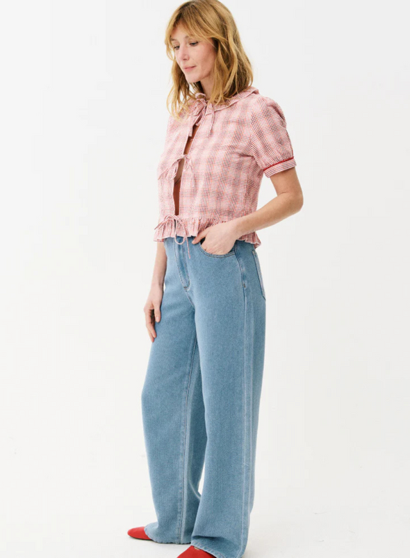 Aida Top in Rose from Maison Anana