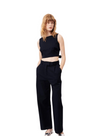 Albane Trousers in Bleu Marine from FRNCH