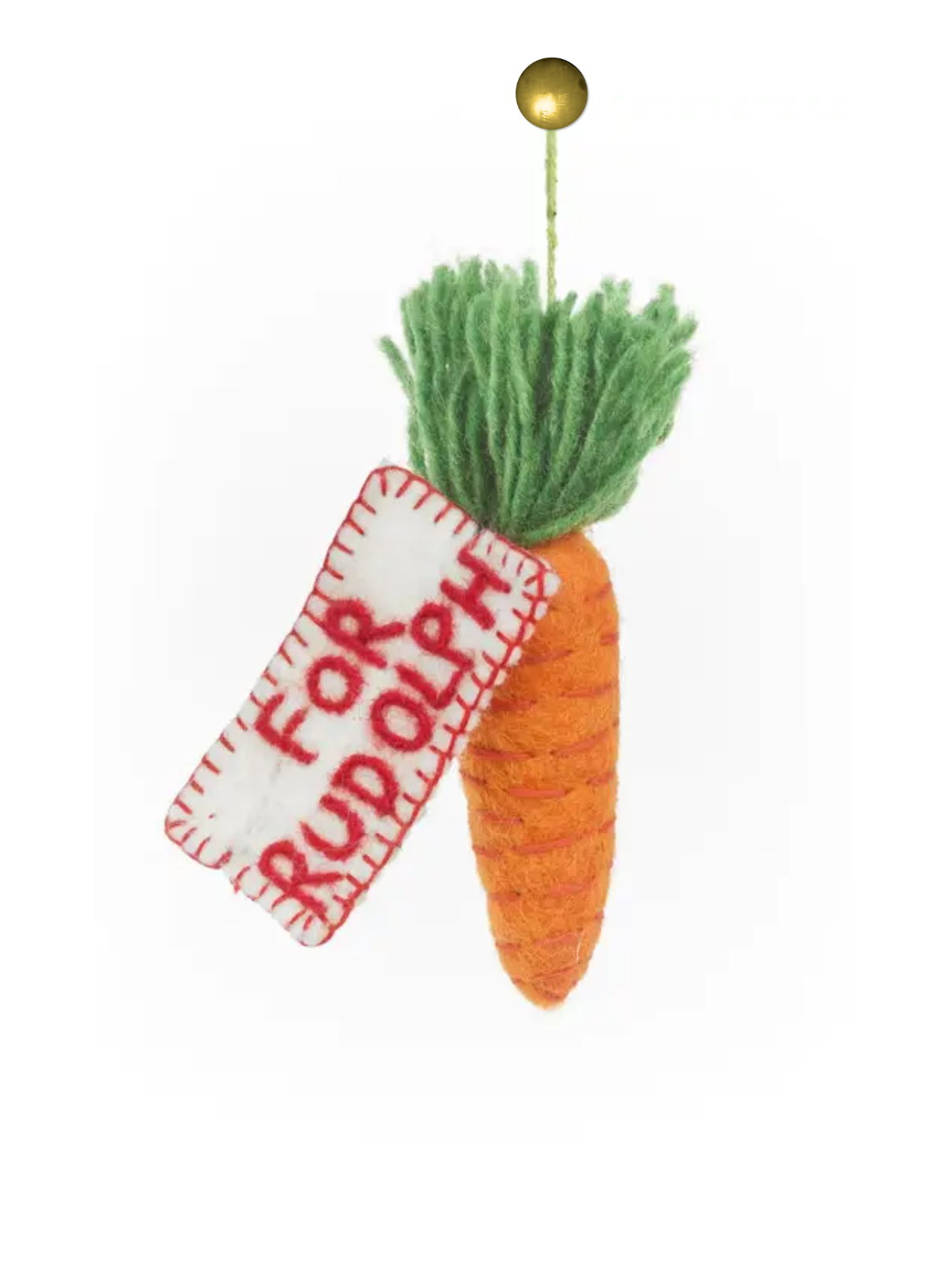 Felt So Good Snack For Rudolph Christmas Decoration