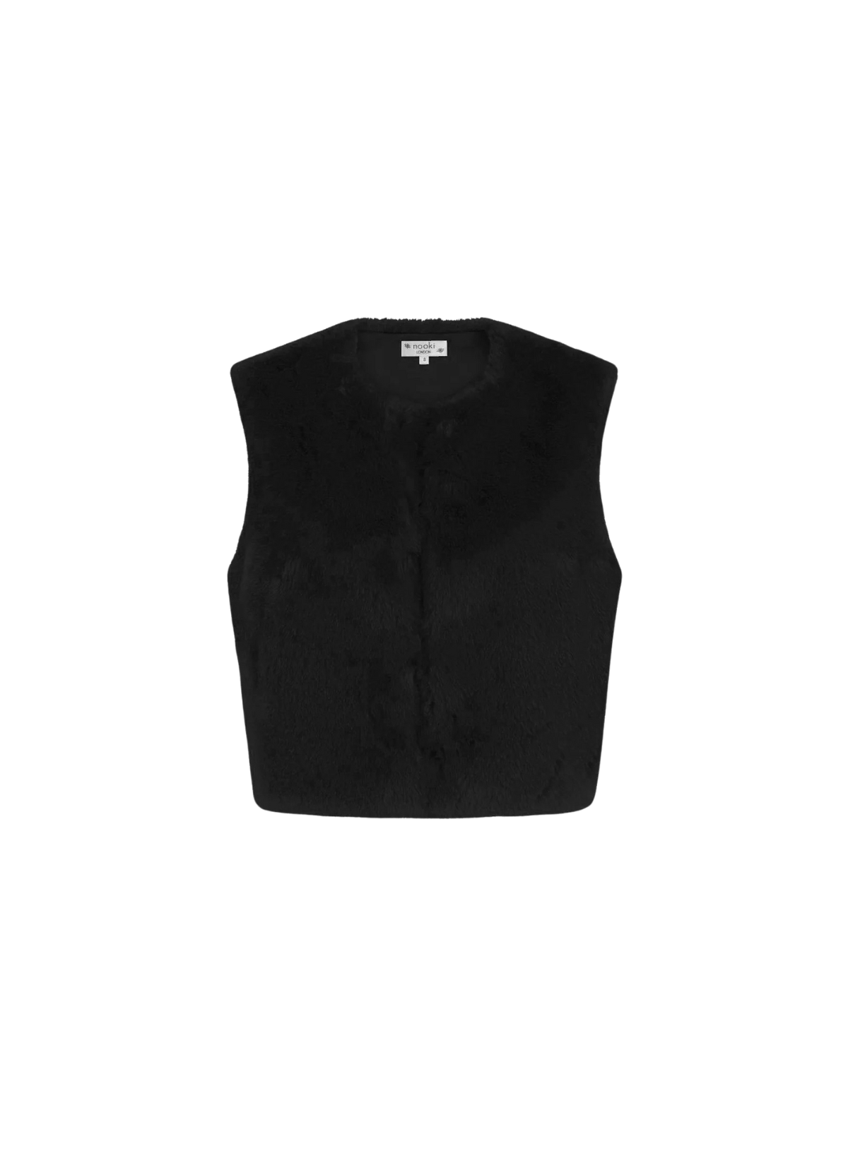 Edelweiss Gilet in Black from Nooki