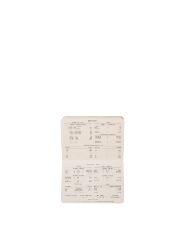 Standard Issue Pocket Journal in Army Green + Chilli from Designworks Ink