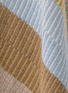 Yellow Isnel Recycled Cotton Throw from Bloomingville