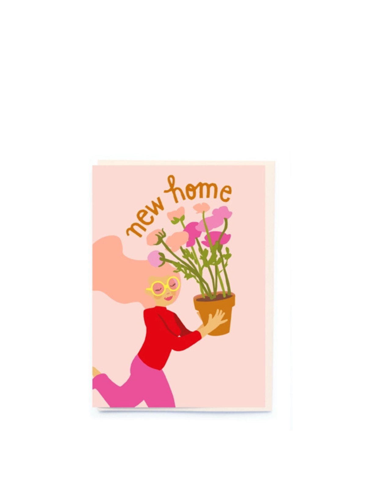 New Home Housewarming Card Pretty Pot from Noi
