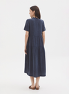Double Fabric Wash Long Dress in 134 from Nice Things