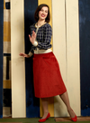Vera Jacquard Cardigan in Navy Feather from Palava