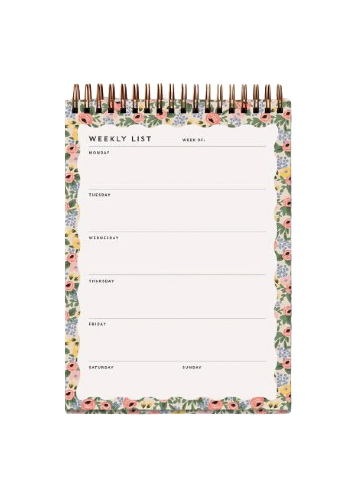 Blossom Weekly Desktop Notepad from Rifle Paper Co.