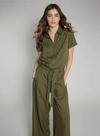Keeley Jumpsuit in Khaki from Nooki