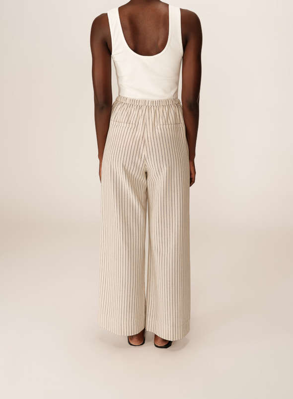 Perry Trousers in Beige from Grace & Mila