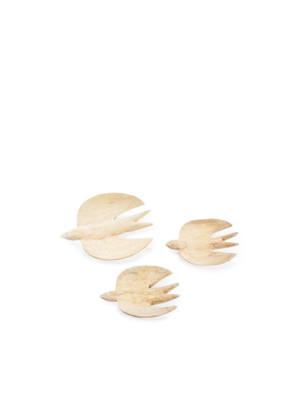 Hand Carved Wooden Bird from Sugarboo & Co