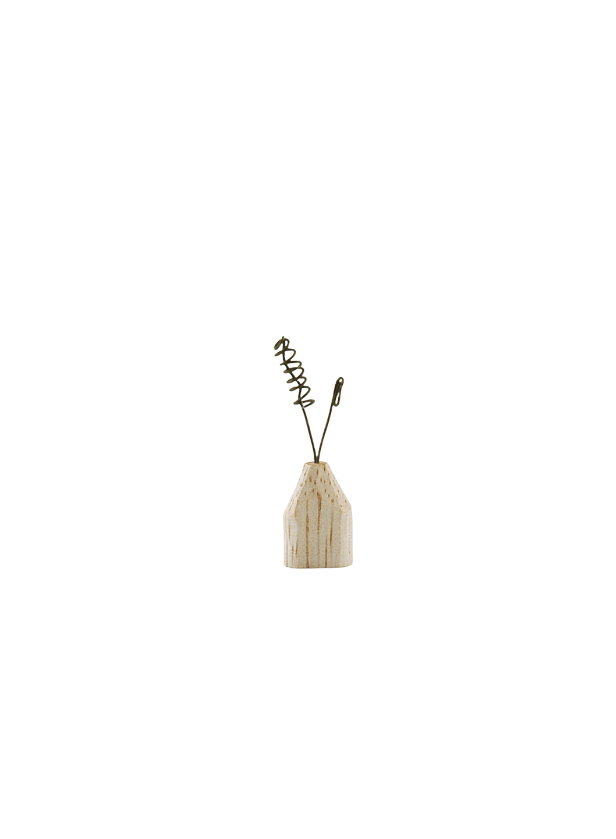 East of India Tiny wire potted plant Bulrush
