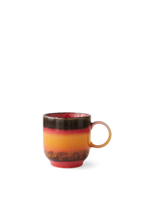 70's Ceramics Coffee Mug in Excelsa from HK Living