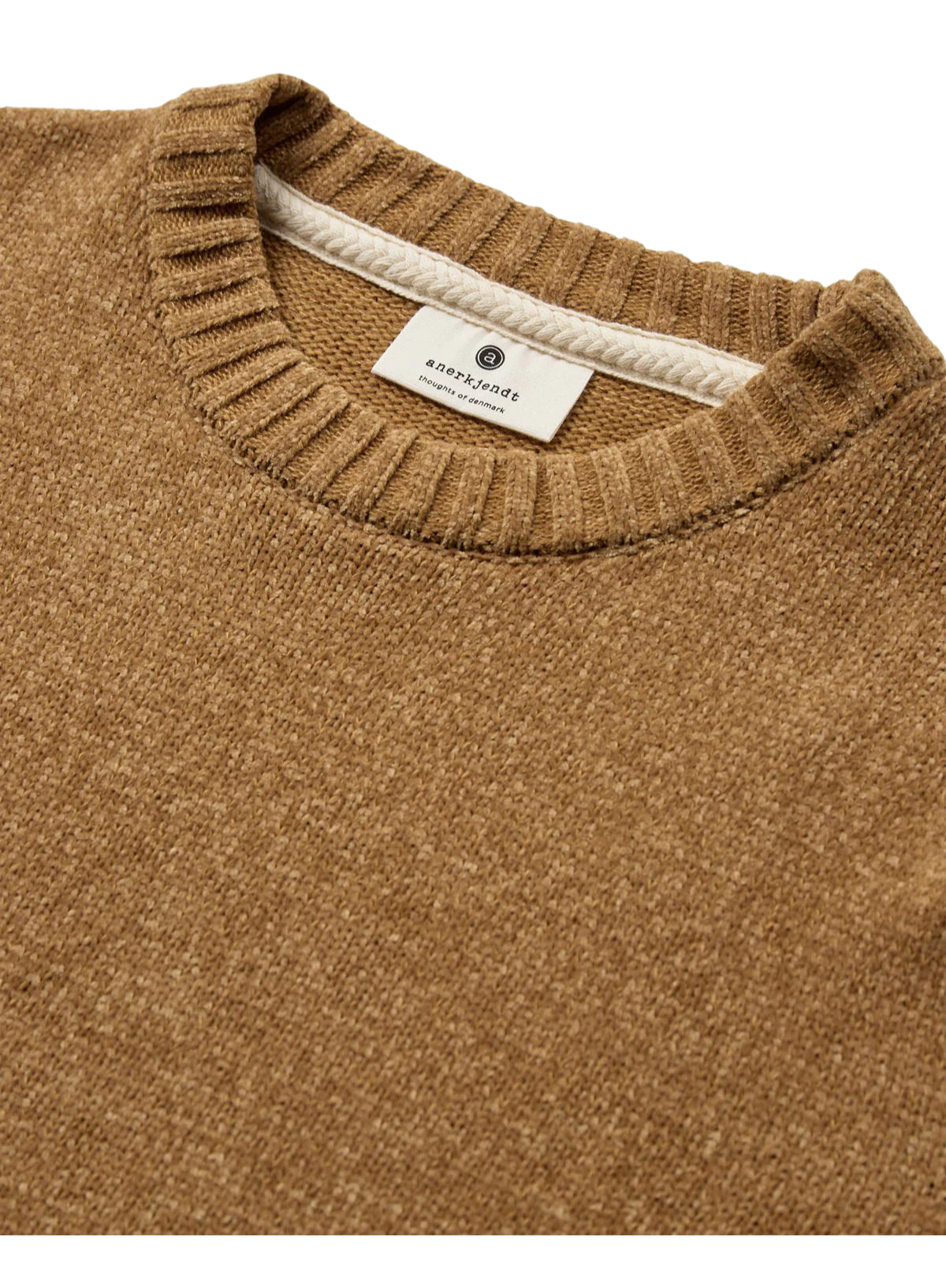 Sune Chenille Knit in Golden Brown from Anerkjendt