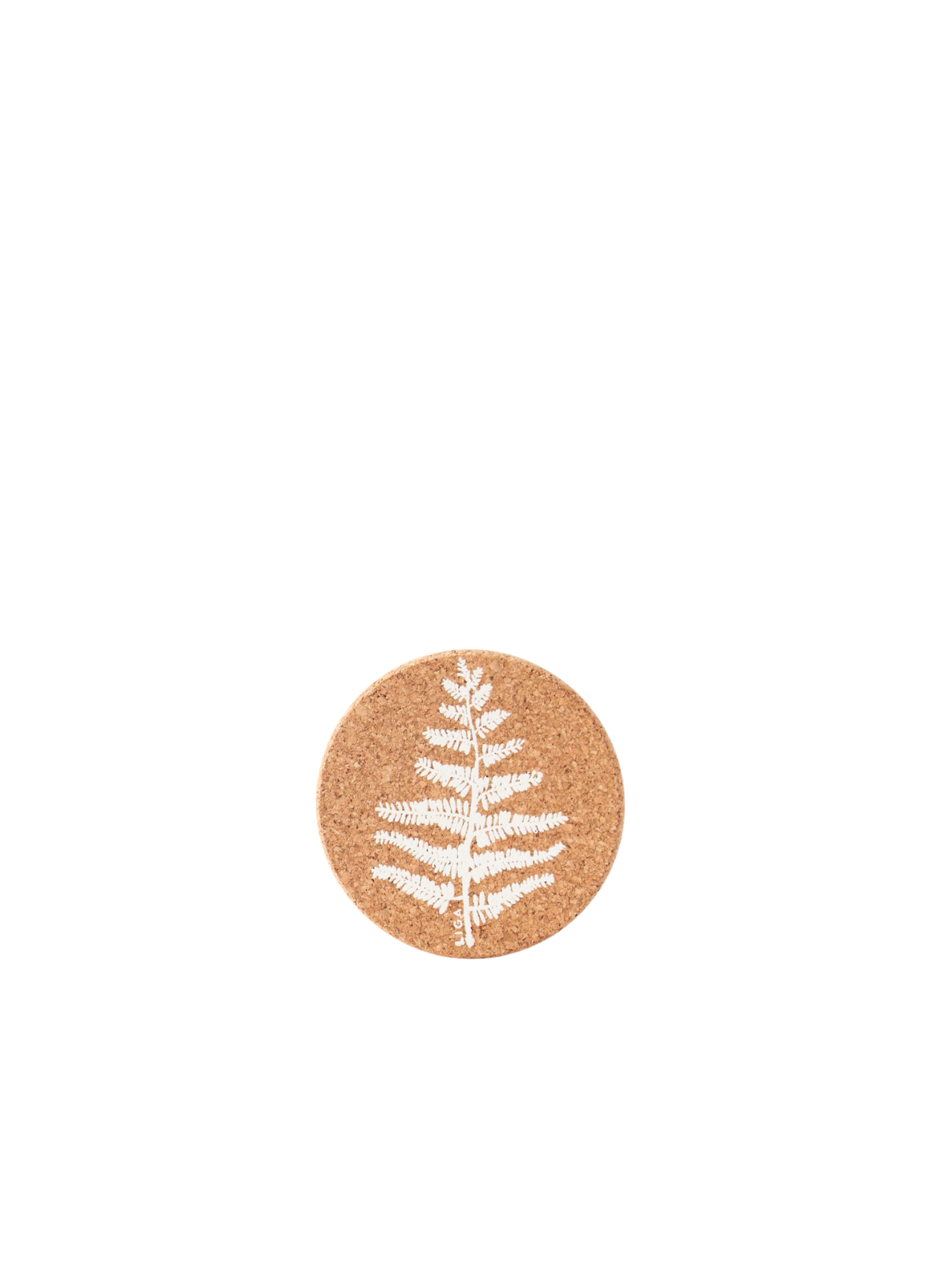 Liga Cork Coaster in Fern
