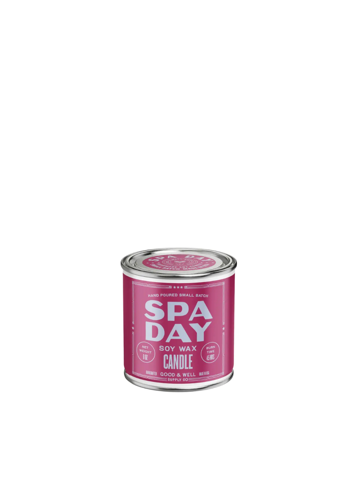 Spa Day Soy Candle 1/2 Pint from Good & Well Supply Co.