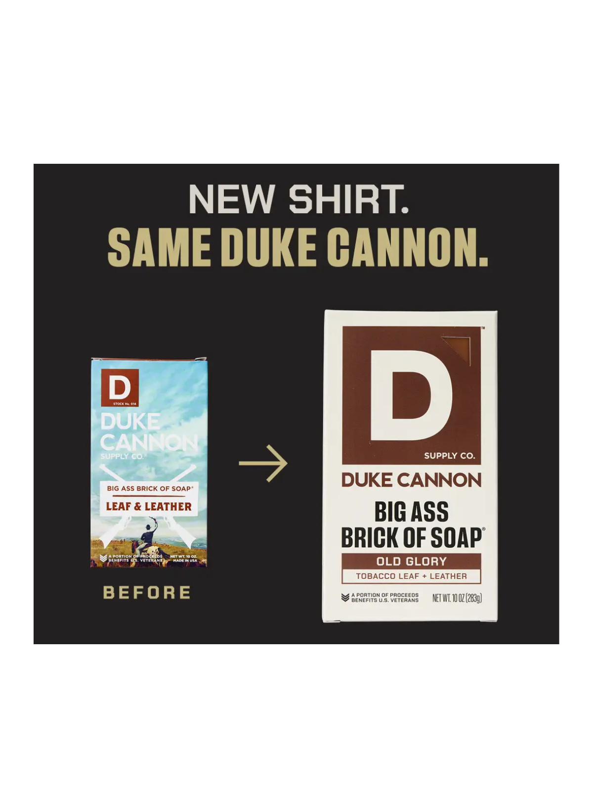 Big Ass Brick of Soap - Old Glory from Duke Cannon