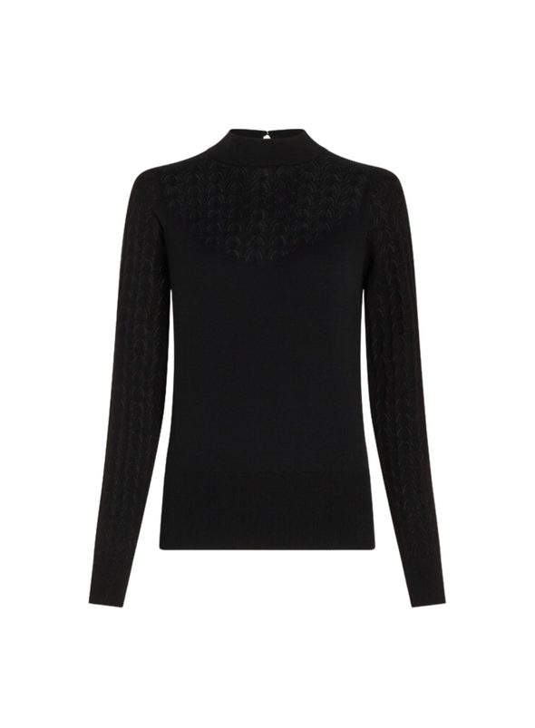 Agnes Top Cottonclub in Black from King Louie