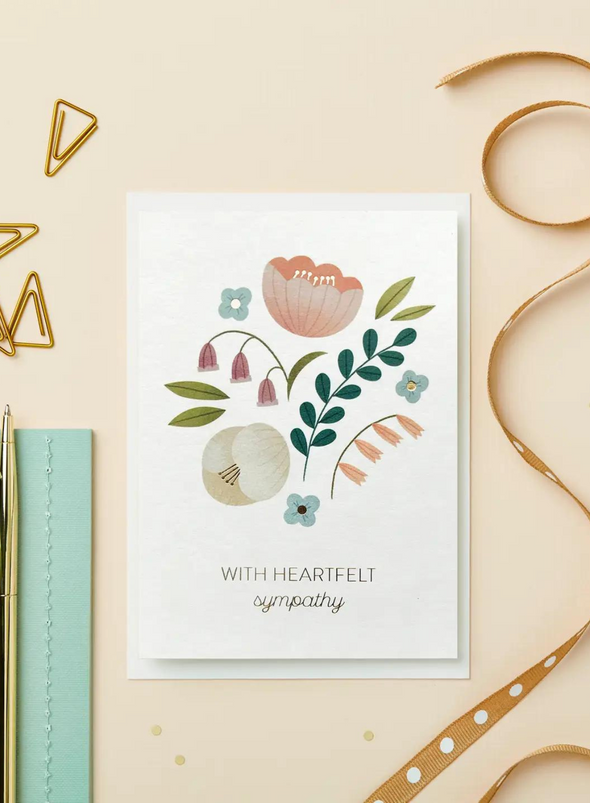 Heartfelt Sympathy Card from Stormy Knight