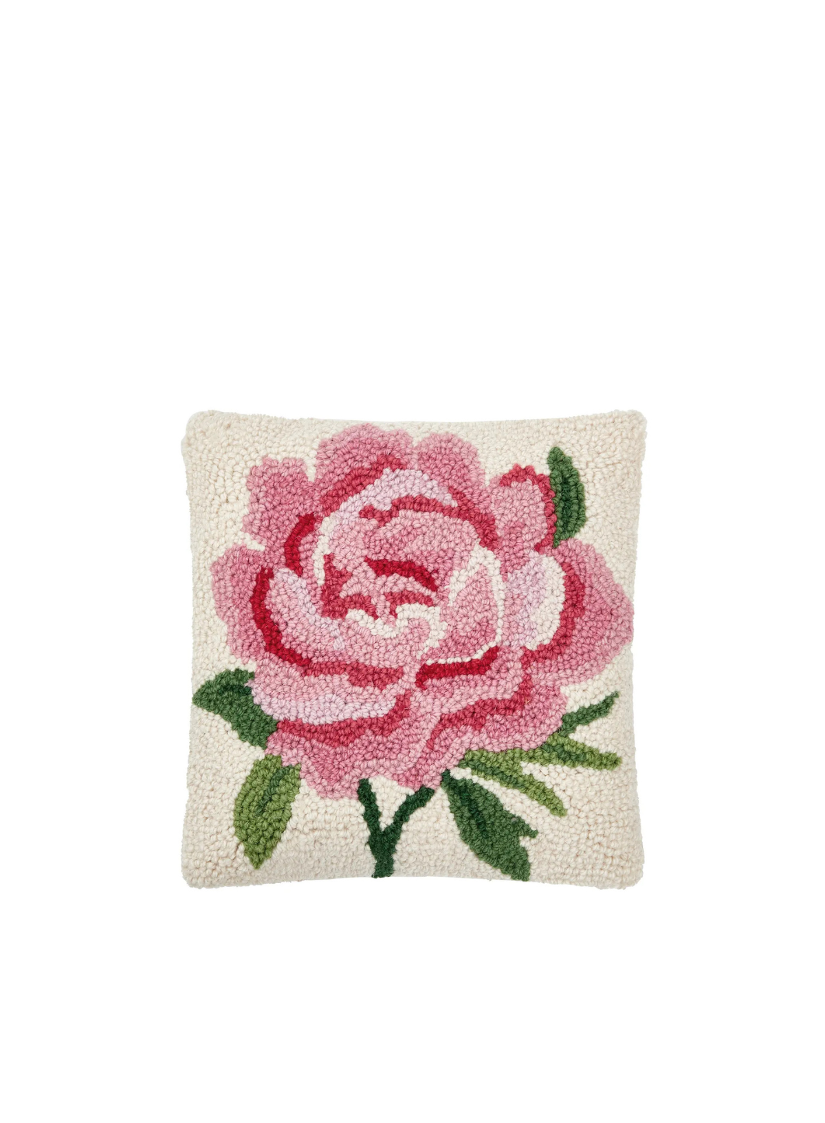 Peking Handicraft Pink Peony Hook Pillow