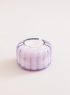 Ripple Glass Candle 4.5oz in Salted Iris from Paddywax