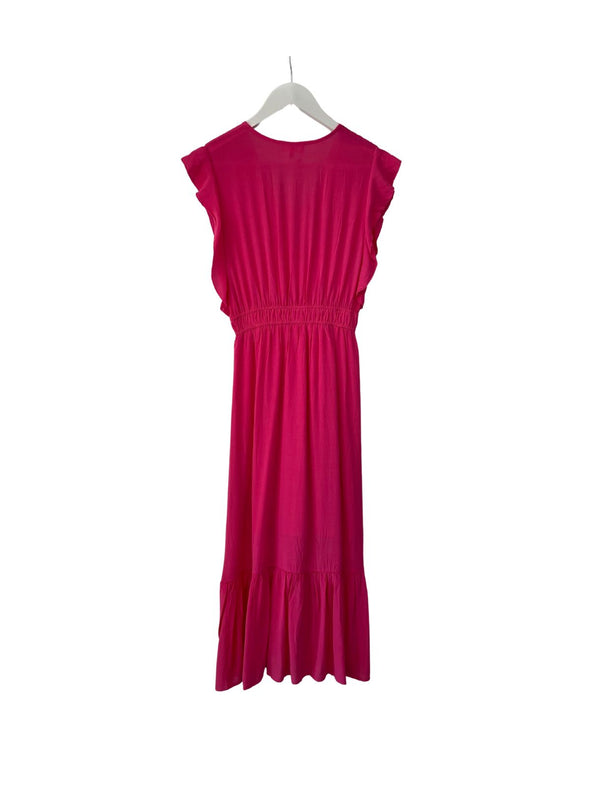 Cerise Dress in Fuchsia from Suncoo