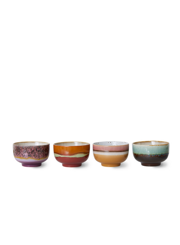 70's Ceramics Noodle Bowl in Clay from HK Living