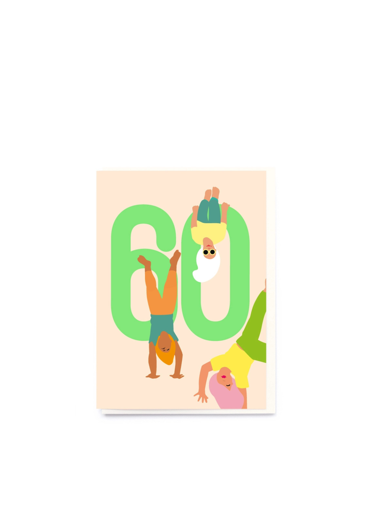 Age 60 Green Birthday Card from Noi