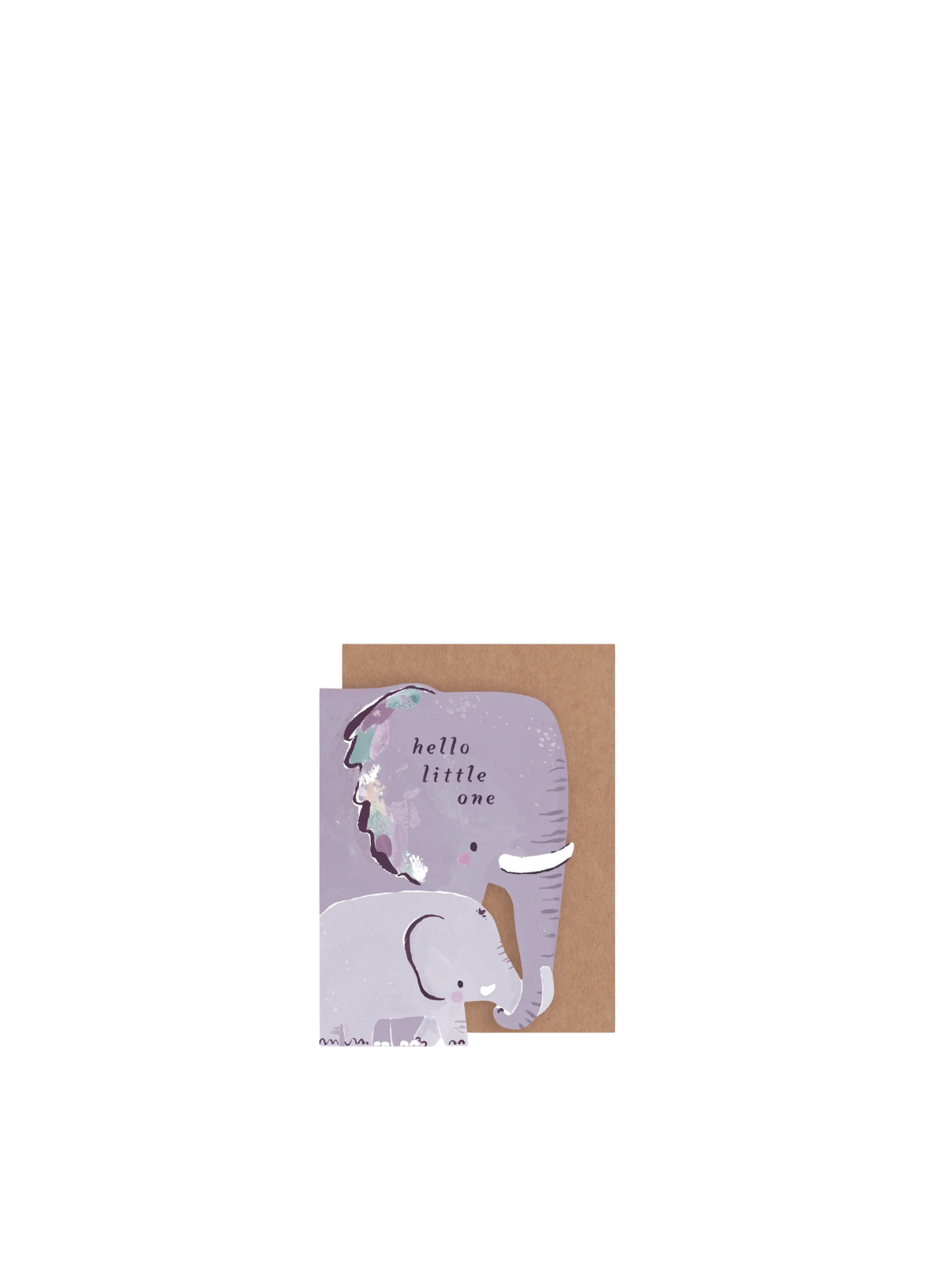 Elephant New Baby Card from Sister Paper Co.