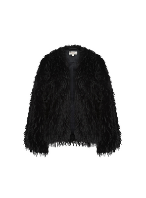 Marmot Fur Jacket in Black from Nooki